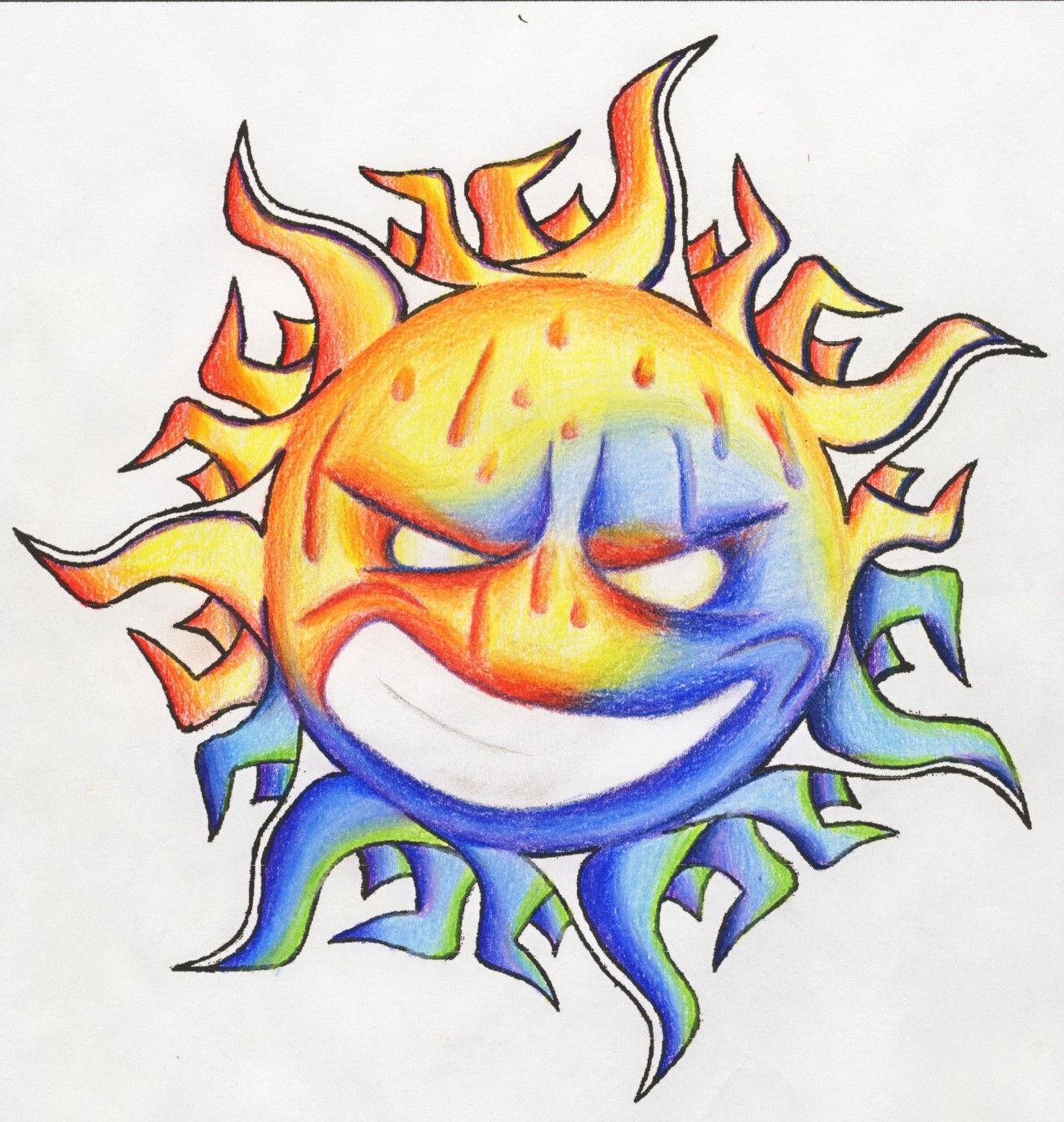 Portfolio >> sun-tattoo-color-3